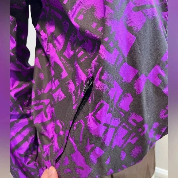 Illuminite sport for women vintage 90s windbreaker jacket full zip size small - Picture 10 of 16